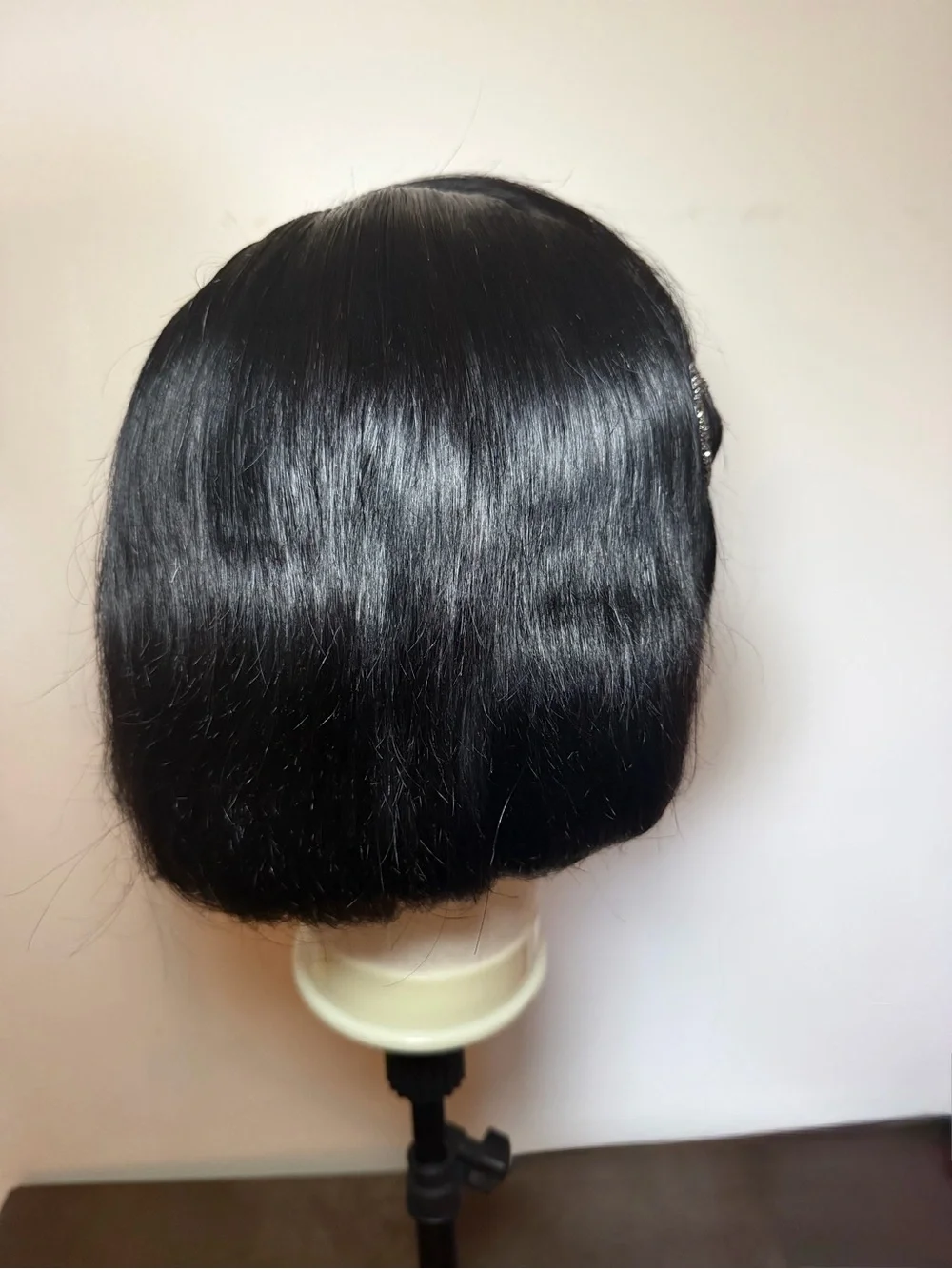 Custom 10” Human Hair Lace Front Wig – Ready to Wear ✨